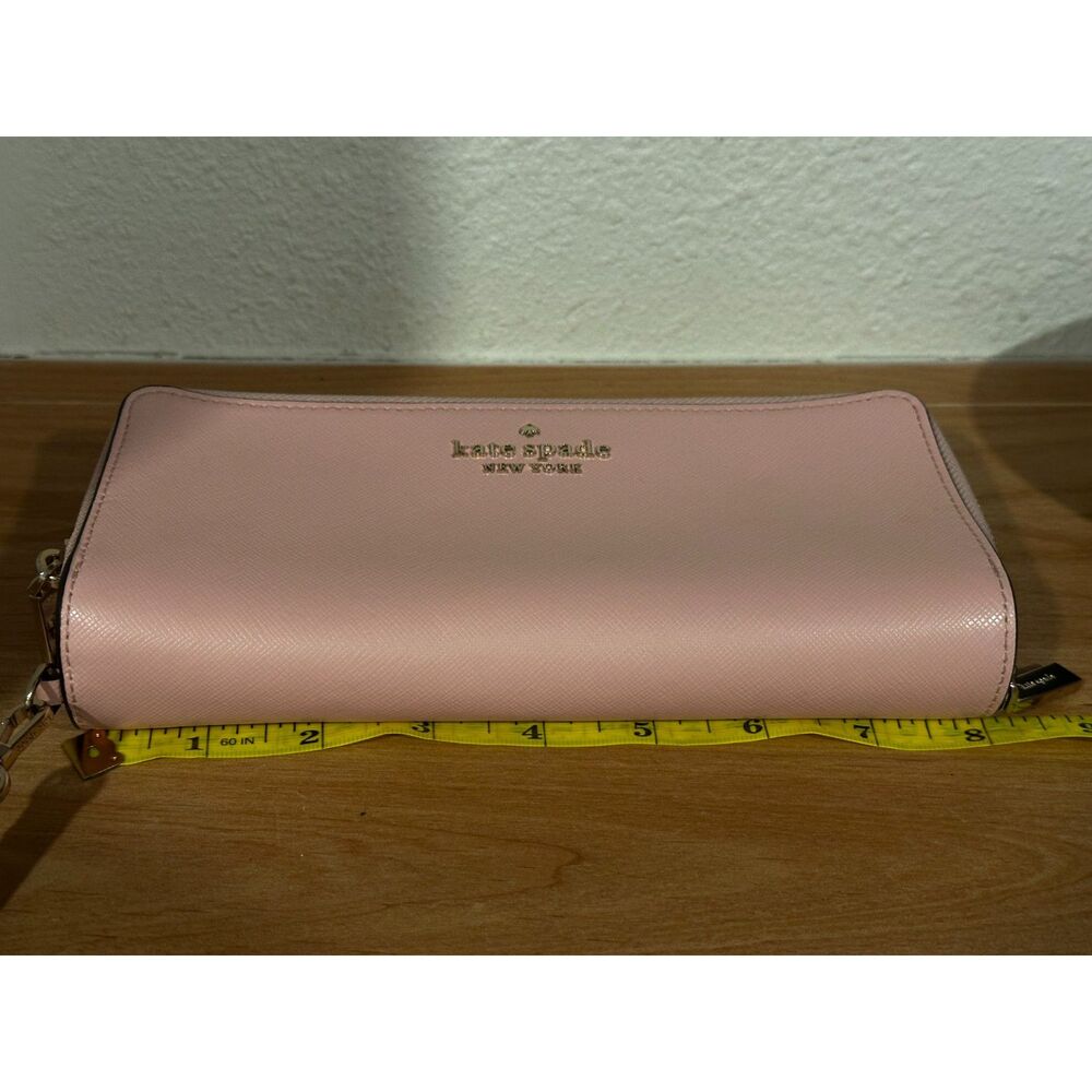 Kate Spade New York Staci Large Carryall Wallet with Wristlet strap EUC - Picture 5 of 7